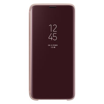 SAMSUNG S9 CLEAR VIEW STANDING COVER GOLD