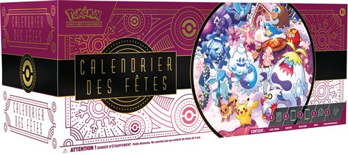 Cartes à collectionner Pokémon Calendrier des fêtes de l'avent 2025