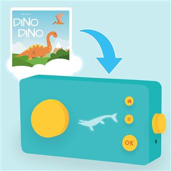 Conteuse d’histoires Lunii Coffret Album Dino Dino