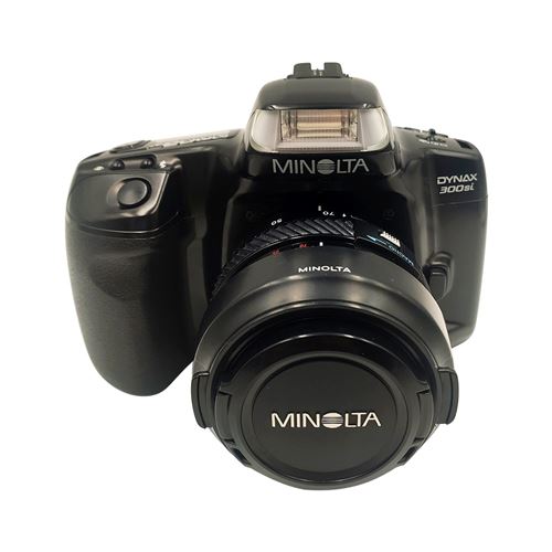 Appareil photo argentique reflex Minolta Dynax 300si + 35-70mm f4 AF Zoom Noir - Reconditionne