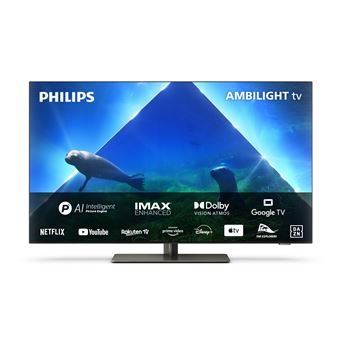 TV Philips Ambilight 48OLED810 4K OLED – Moteur P5 AI, Dolby Vision Atmos, Titan OS, Commande Vocale Alexa/Google - 8