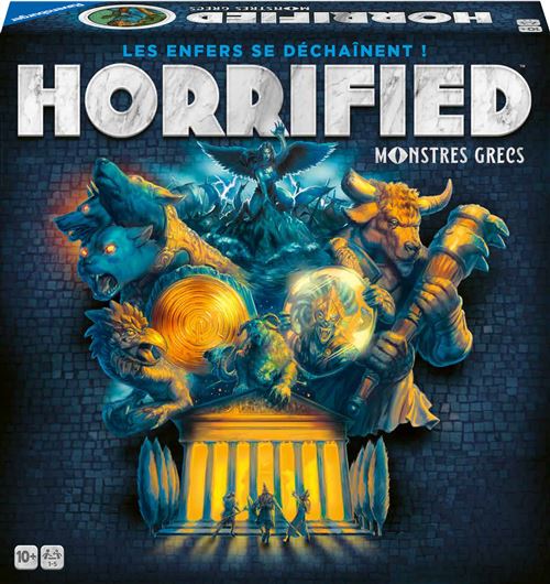 Boite de Jeu de stratégie Ravensburger Horrified Monstres Grecs