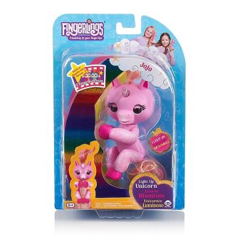 Fingerlings Evolution Licorne Lumineuse Jojo Rose