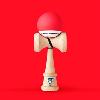 Jeu de plein air Krom Kendama Pop Rouge