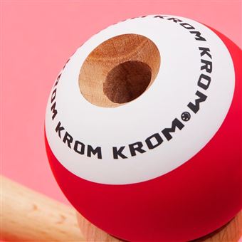 Jeu de plein air Krom Kendama Pop Rouge