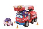 Camion pompier Super Wings et 1 Figurine Zoey