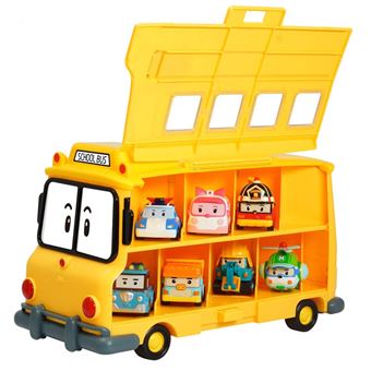 Véhicule de rangement pour 14 Die cast Silverlit Robocar Poli Totobus
