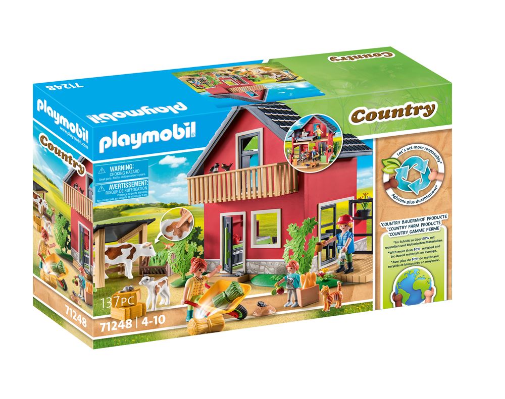 PLAYMOBIL - 71248 - Country La Ferme - Petite ferme - Multicolore