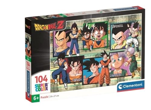 Clementoni Puzzle Enfant 104 Pièces Dragonball Z Dragon Ball Fabriqué en Italie 25032 - vue 3