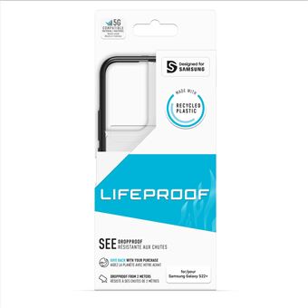 Coque renforcée pour Samsung Galaxy S22+ LifeProof Transparent