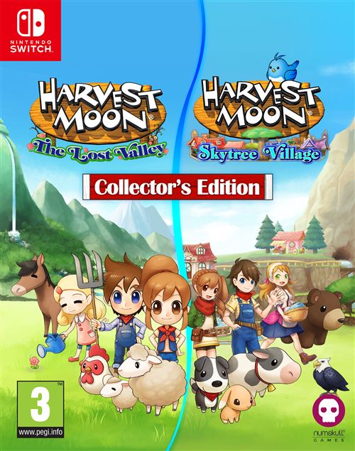 Harvest Moon The Lost Valley + Skytree Village Edition Collector Jeu Nintendo Switch - vue 2