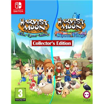 Harvest Moon The Lost Valley + Skytree Village Collector's Edition Nintendo Switch