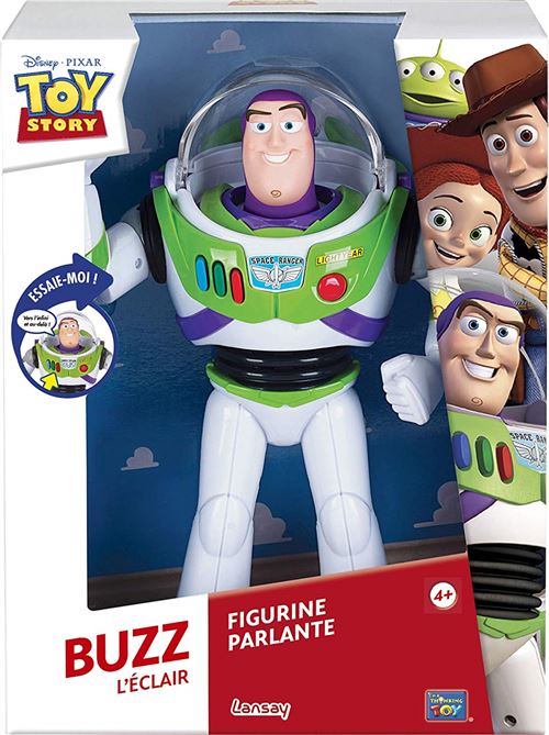 Figurine Lansay Buzz L Eclair Parlant 30 Cm Peluche Interactive Achat Prix Fnac