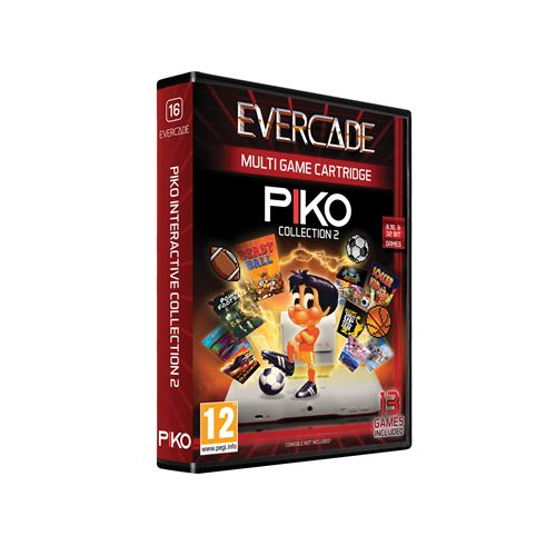 Cartouche Evercade Multi Game Piko Interactive Collection 2