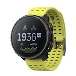 Montre connectée Suunto Vertical Black Lime avec bracelet silicone Jaune