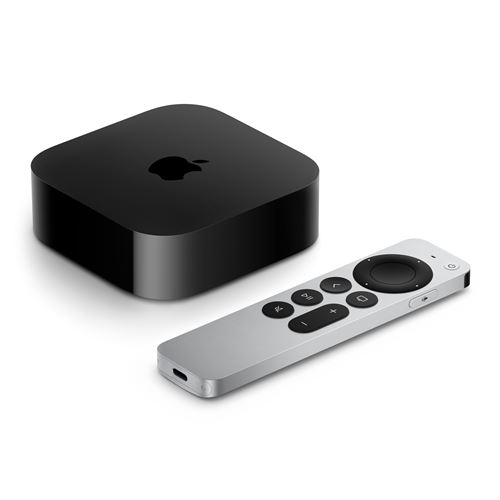 Apple TV 3ieme génération 128 Go Wi‑Fi + Ethernet Noir 2022