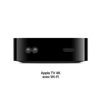 Apple TV 3ieme génération 128 Go Wi‑Fi + Ethernet Noir 2022