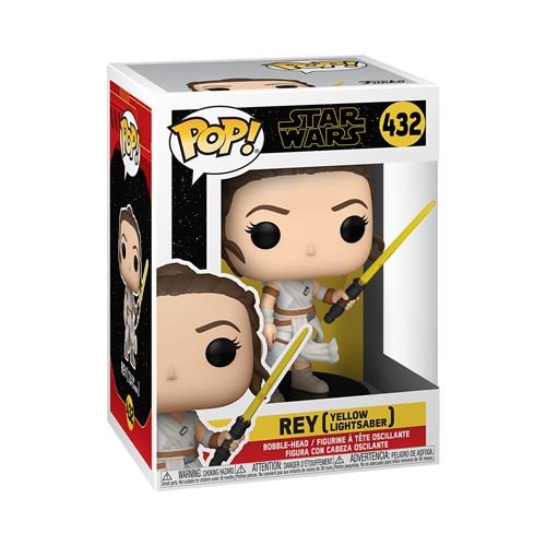 Figurine Funko Pop Star Wars Episode 9 Rey with Yellow Saber