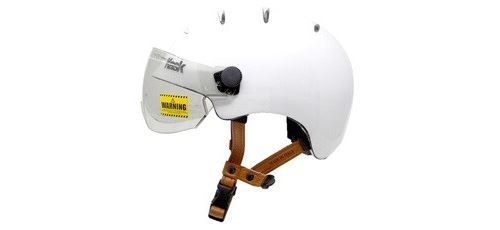 Casque de vélo urbain avec visière Kask 4 aérations Taille M Avorio