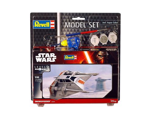 Coffret maquette Star Wars Snowspeeder - 40ème anniversaire l'Empire  contre-attaque Revell : King Jouet, Maquettes & Modelisme Revell - Jeux de  construction