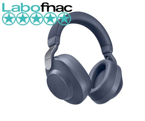 Casque sans fil à réduction de bruit Jabra Elite 85h Bleu