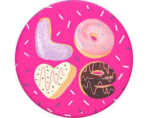 Support téléphone Popsockets Grip Beignet d'amour