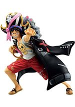 Figurine Banpresto One Piece Ichibansho Monkey D Luffy Film Red