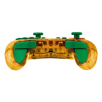 Manette filaire Pdp Rock Candy Lemon Bomb Bowser pour Nintendo Switch Jaune et vert