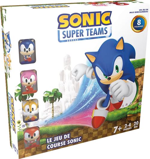 Boite de Jeu d'ambiance Asmodee Sonic Super Teams