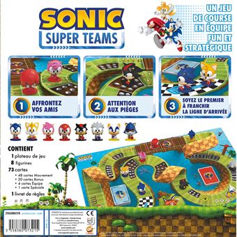 Jeu d'ambiance Asmodee Sonic Super Teams