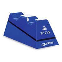 Double chargeur USB 4Gamers Bleu pour Manettes PS4