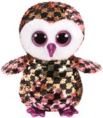 Peluche Ty Flippables Taille M Cheks le hibou 23 cm