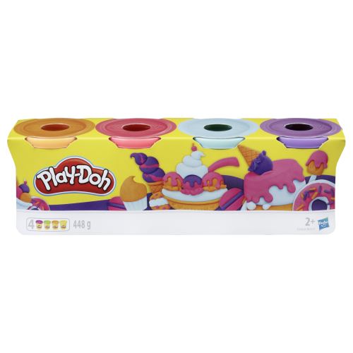 Play-Doh 4 pots couleurs Sorbet