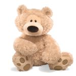 Peluche interactive Gund Ours Philbin 45 cm Beige