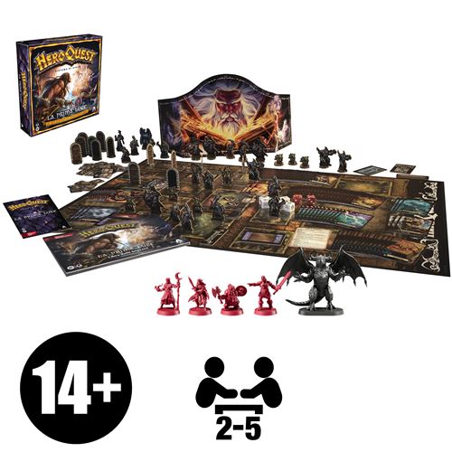 Jeu HeroQuest - Pour Pièces - Non Complet - Jeu De Société Culte MB