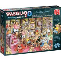 Puzzle 1000 pièces Diset Wasgij Retro Mystery 5 Sunday Lunch !