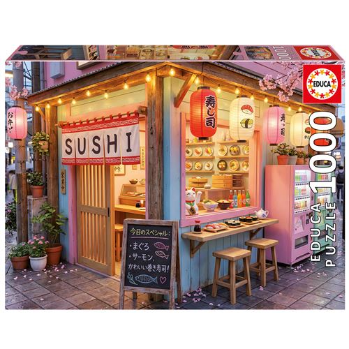 Ce puzzle est compose de 1000 pieces parfaitement finies pour un assemblage simple et sur. Taille approximative du puzzle assemble : 68 x 48 cm.
