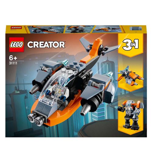 LEGO® Creator 31111 Le Cyber Drone État correct - LEGO Creator reconditionné disponible sur Fnac