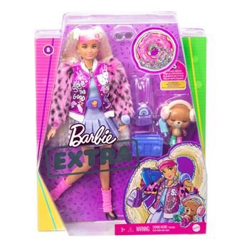 Poupée Barbie Extra Ourson à Rollers - 1