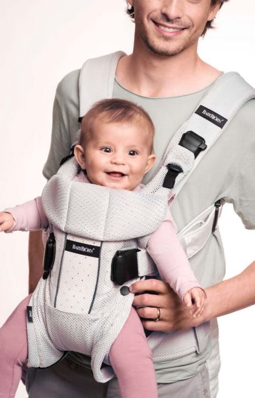 Porte Bebe Babybjorn One Air Mesh Bleu Produits Bebes Fnac