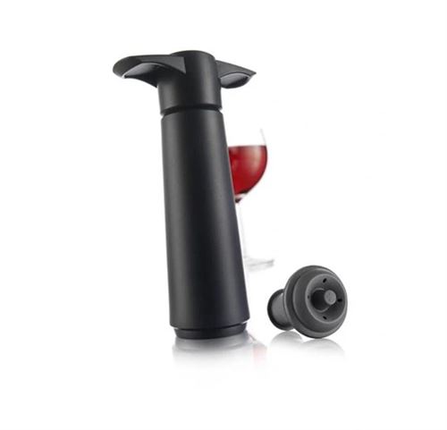 Vacuvin Noir Pompe À Vide Et 1 Bouchon 0854460 - Image 4