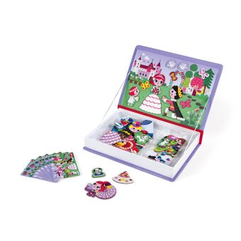 Jeu Janod Magnéti’Book Princesses Violet - 1