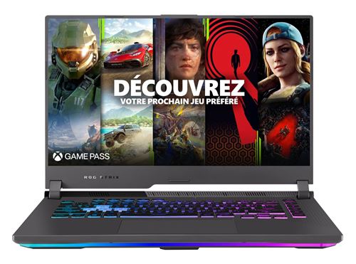 Pc Portable Gaming Asus Rog Strix G15-G513Rm-Ln391W 15,6" Wqhd 240Hz Amd Ryzen 7 16 Go Ram 512 Go Ssd Nvidia Geforce Rtx 3060 Tgp 140W Gris