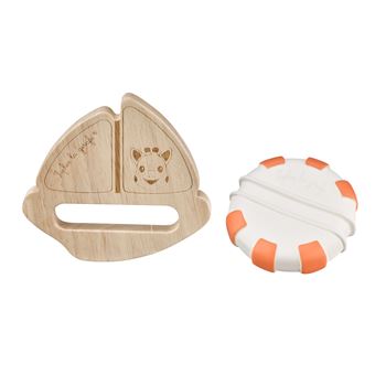 Jeu d'éveil Sophie La Girafe Bateau Rubber&Wood