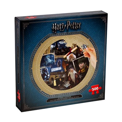 Puzzle 500 pi&egrave;ces Winning Moves Harry Potter La pierre philosophale
