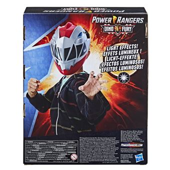 Réplique Power Rangers Dino Fury Masque électronique Ranger Rouge