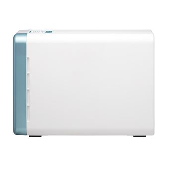 Serveur NAS Qnap TS-251D-4G 2 Baies 4 Go Blanc et bleu