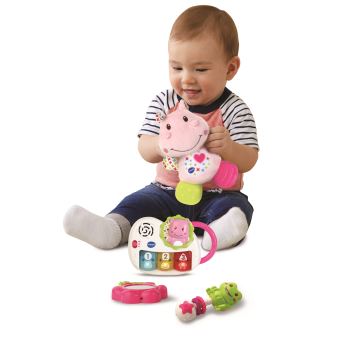 Coffret naissance Vtech Baby Eveil des sens Rose