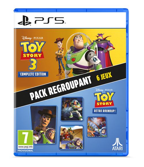 Toy Story : Retro Roundup ! + Toy Story 3 Complete Edition Double Pack PS5