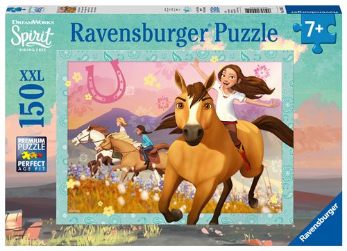 Puzzle 150 pièces XXL Ravensburger Sauvage et libre Spirit